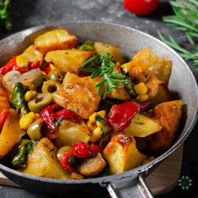 la cucina borbonica con il coniglio e patate